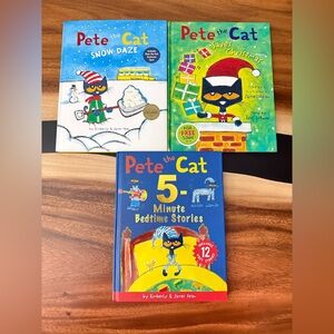 Pete the Cat - 3 Hardback Book Bundle
